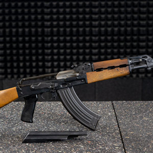 AK-47 schießen detail