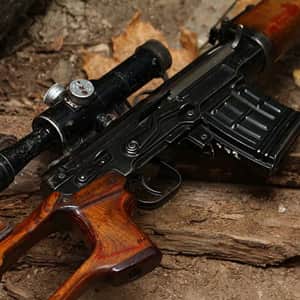 SVD Dragunov Sniper detail photo